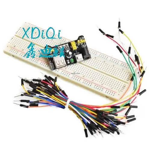 

NEW MB-102 MB102 Breadboard 400 830 Point Solderless PCB Bread Board Test Develop DIY for arduino laboratory SYB-830