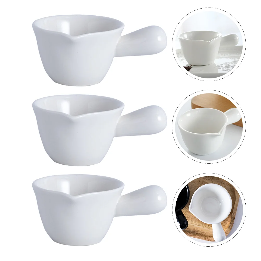 

Milk Pitcher Pot Sauce Creamer Cream Ceramic Small Jug Boat Gravy Warmer Cup Pourer Coffee Pan Butter Side Dish Porcelain Bowls