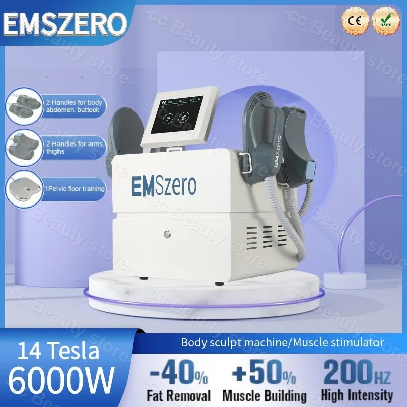 

DLS-EMSLIM neo машина для лепки мышц Hiemt 14Tesla 6000W для подтяжки ягодиц сжигание жира электромагнитный мышечный Стимулятор EMSzero