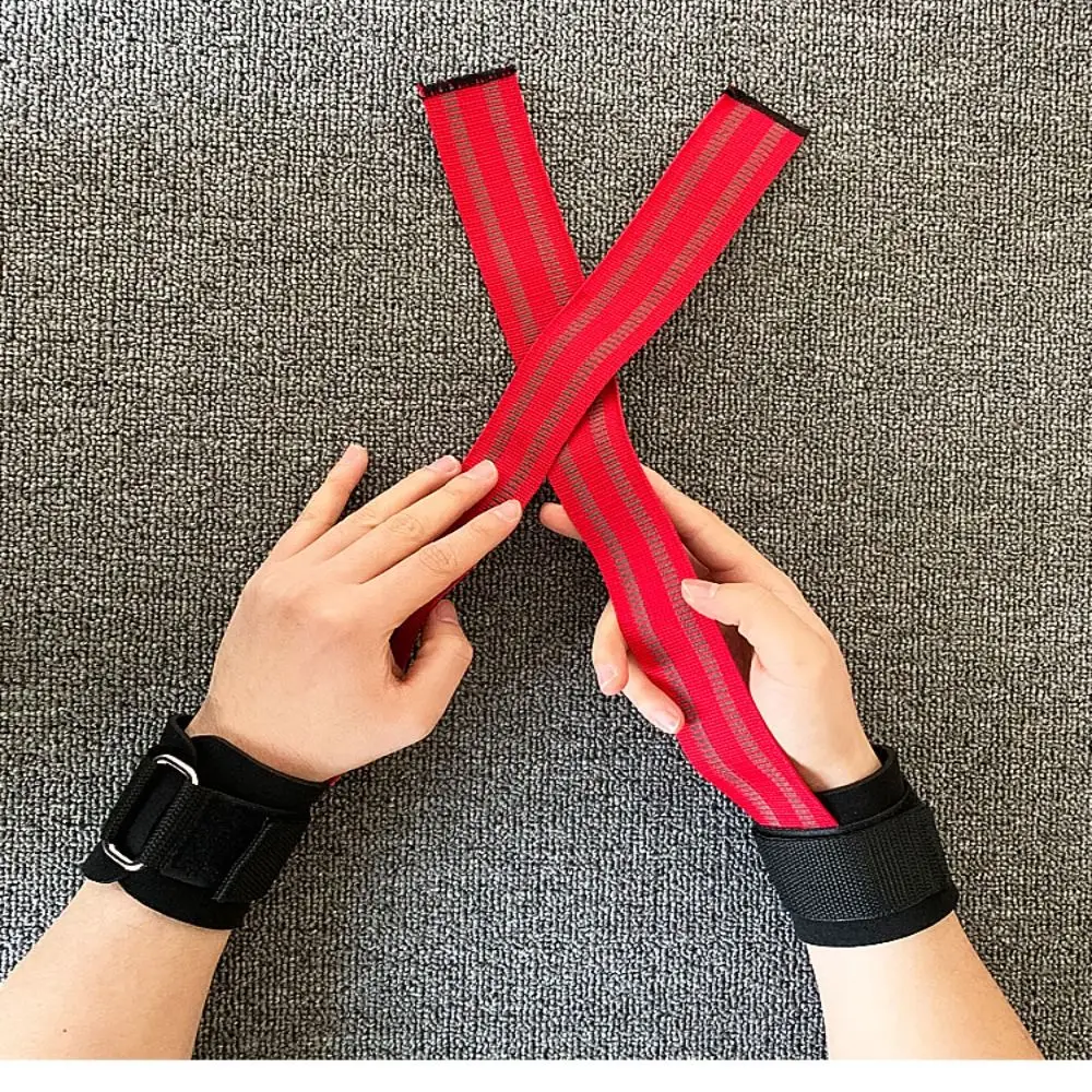 1 пара хлопковых Противоскользящих ремней для фитнеса износостойкие