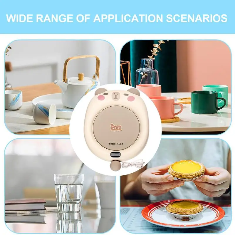 Подогреватель кофейной кружки 3-температурный подогреватель чая для стола
