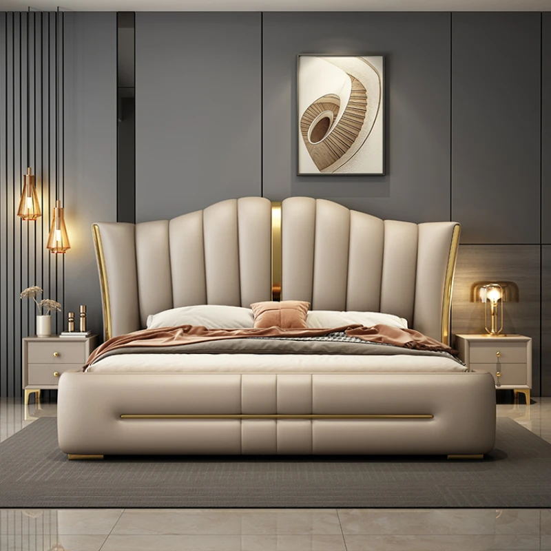 Каркас для конференций Двуспальная кровать размера King Size Роскошная двуспальная