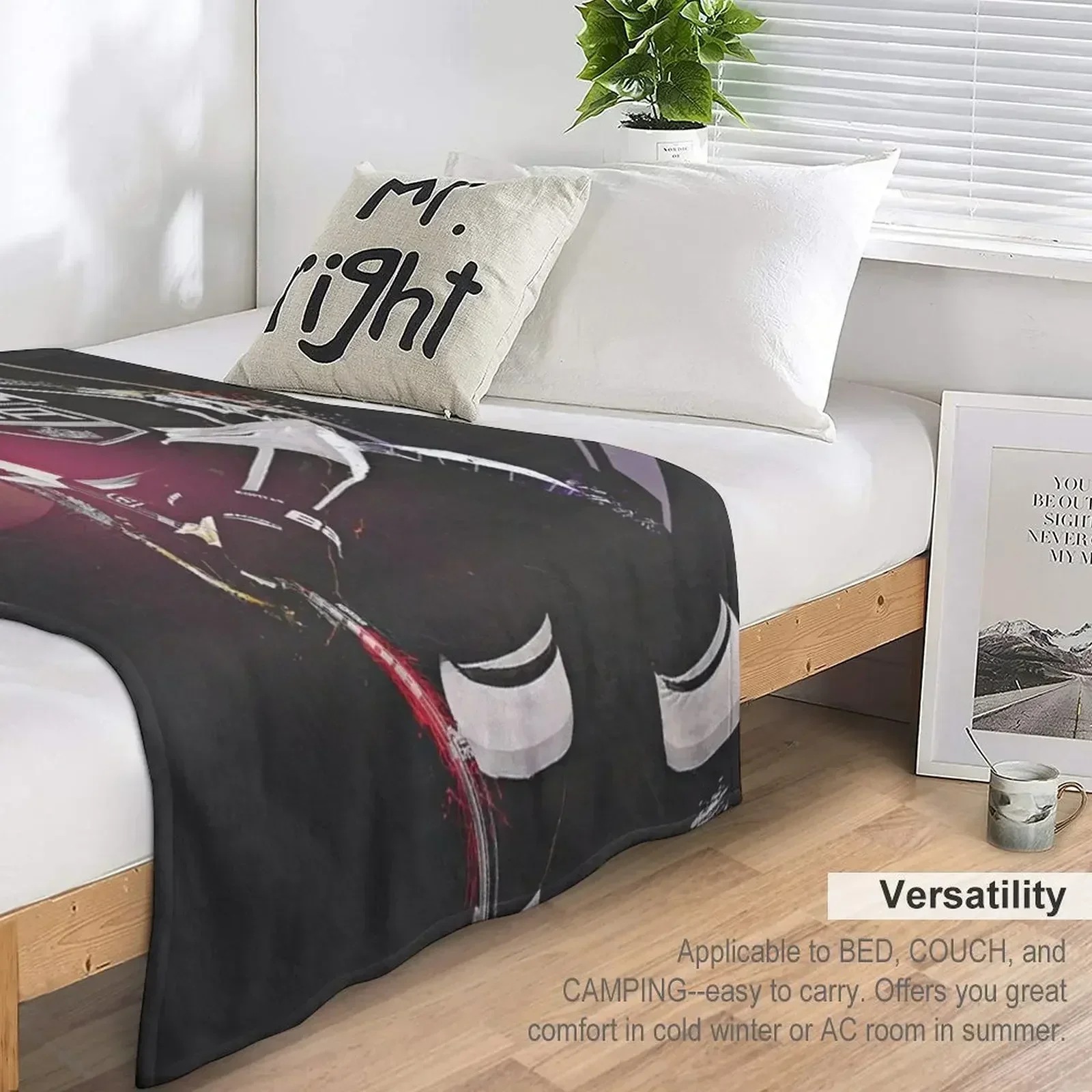 Anze kopitar Пледы и пледы Дизайнерские фланелевые одеяла