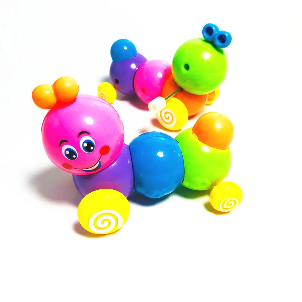 Детская заводная игрушка гусеница