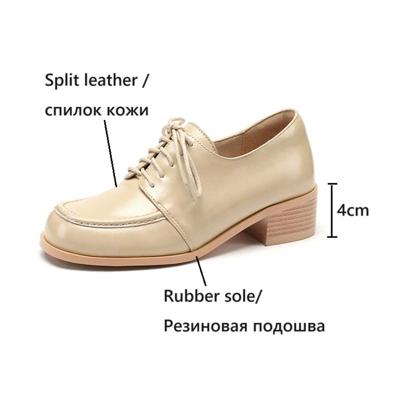 Новые осенние женские лоферы обувь из спилка для женщин туфли с круглым носком на