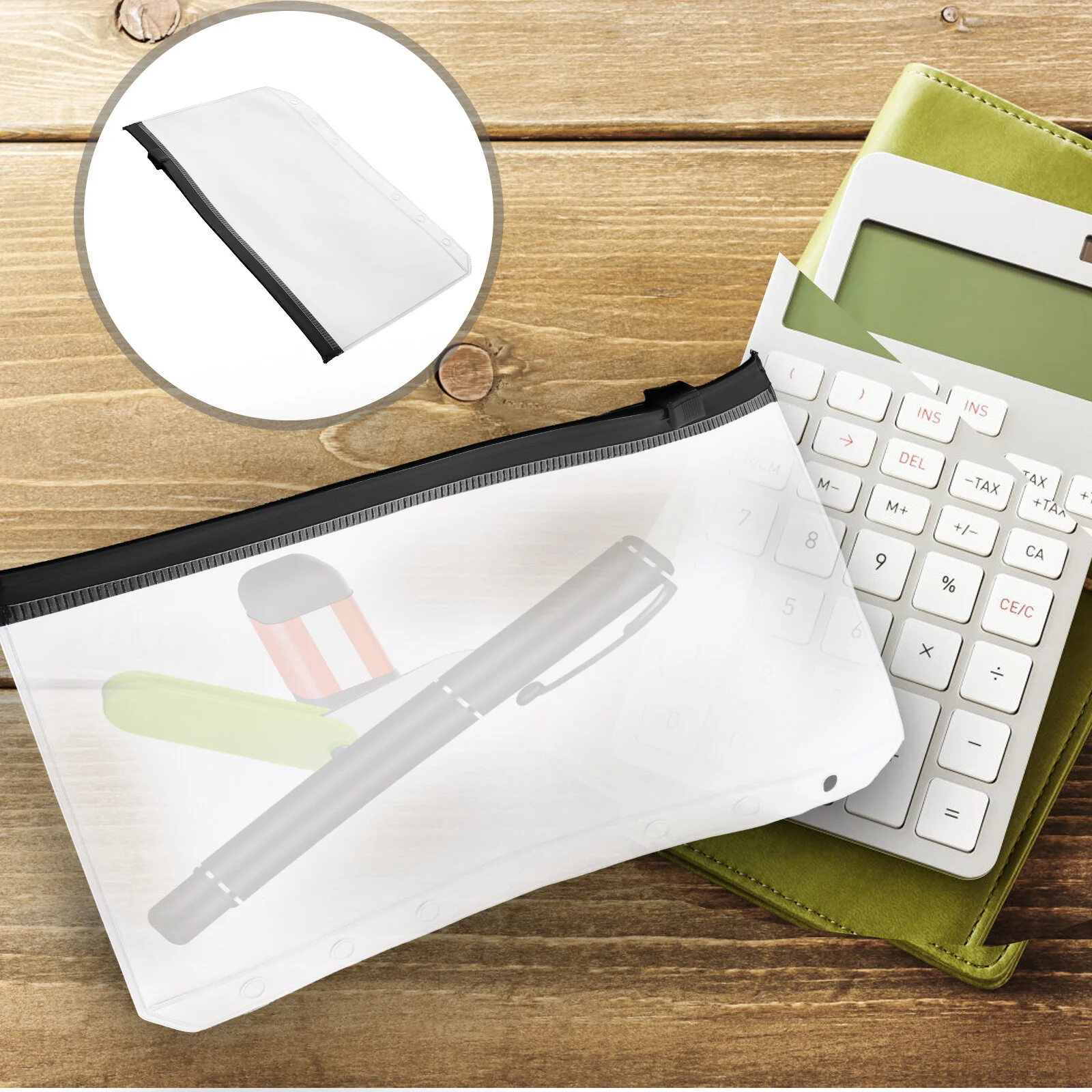 

10 шт., пластиковые пакеты на молнии с 6 отверстиями