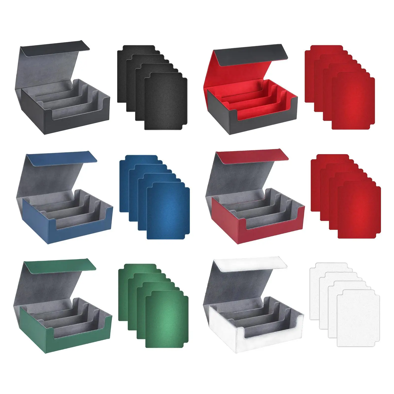 

Держатель для карт из искусственной кожи с магнитной застежкой