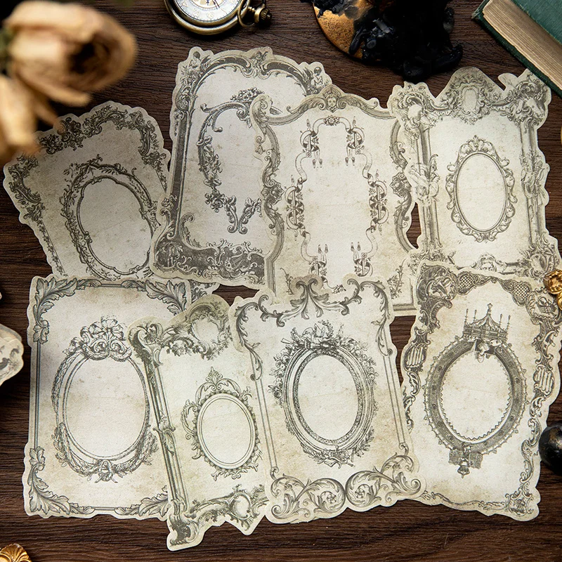 

40 шт., декоративная бумага в стиле ретро, 13 Х9 см