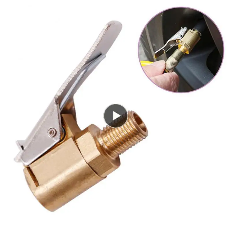 

Easy To Use Portable Lip-on Adapter Convenient Air Pump Connector Durable Quick Adapter For Car Air Pump Car Accessories