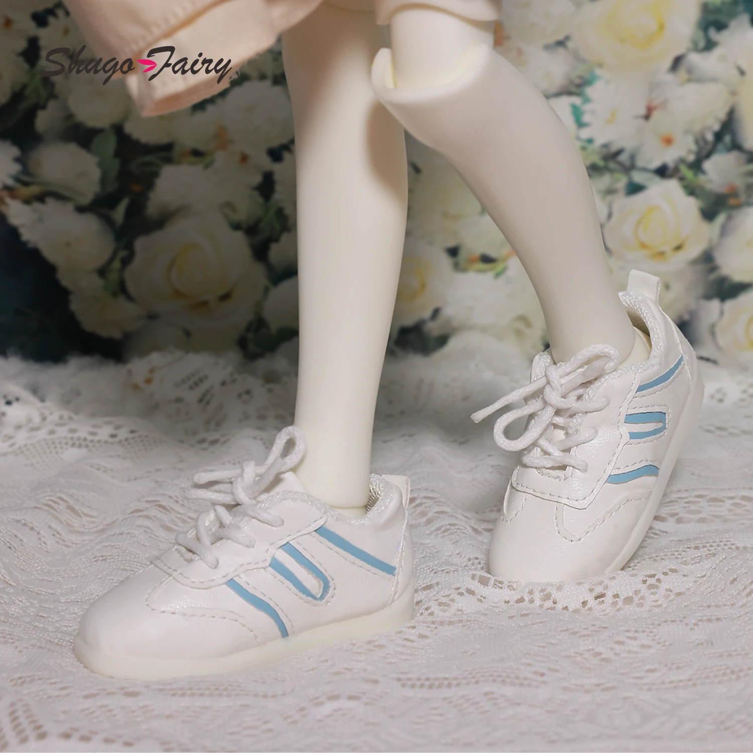 Обувь для кукол Shuga Fairy BJD 14, спортивные туфли с регулируемыми шнурками, 6 цветов, WX4-427, аксессуары для шарнирных кукол (art.: 3920da2b79010) - 3920da2b79010