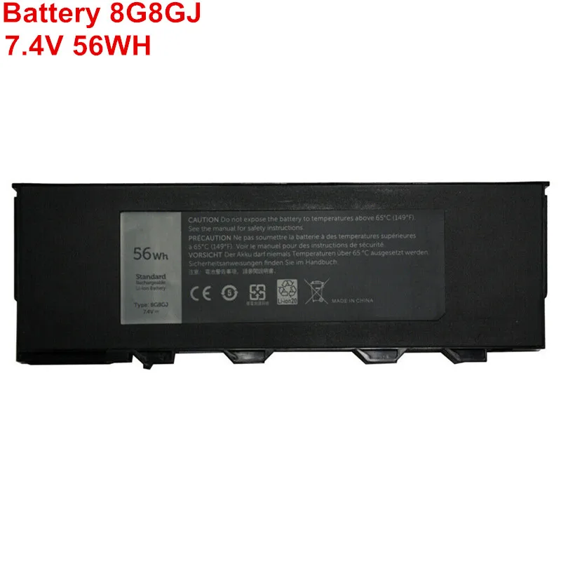 

New Original 7.4V 56WH 8G8GJ Notebook Battery Laptop For Dell Latitude 12 Rugged Extreme 7204 14 7404 Series VD0FX 3NVTG NJTCH