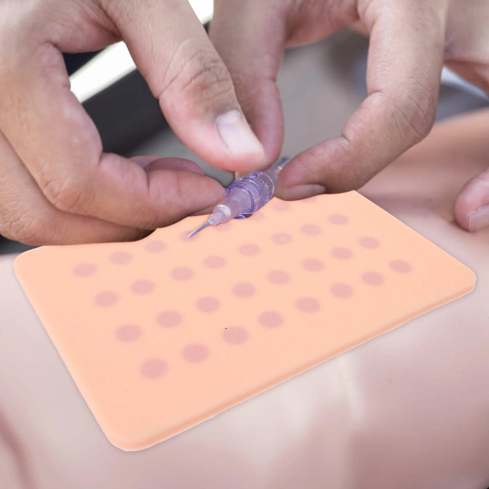 

Mannequins Skin Test Training Module Injection Practice Model Mat Injecting Silicone Pad Student