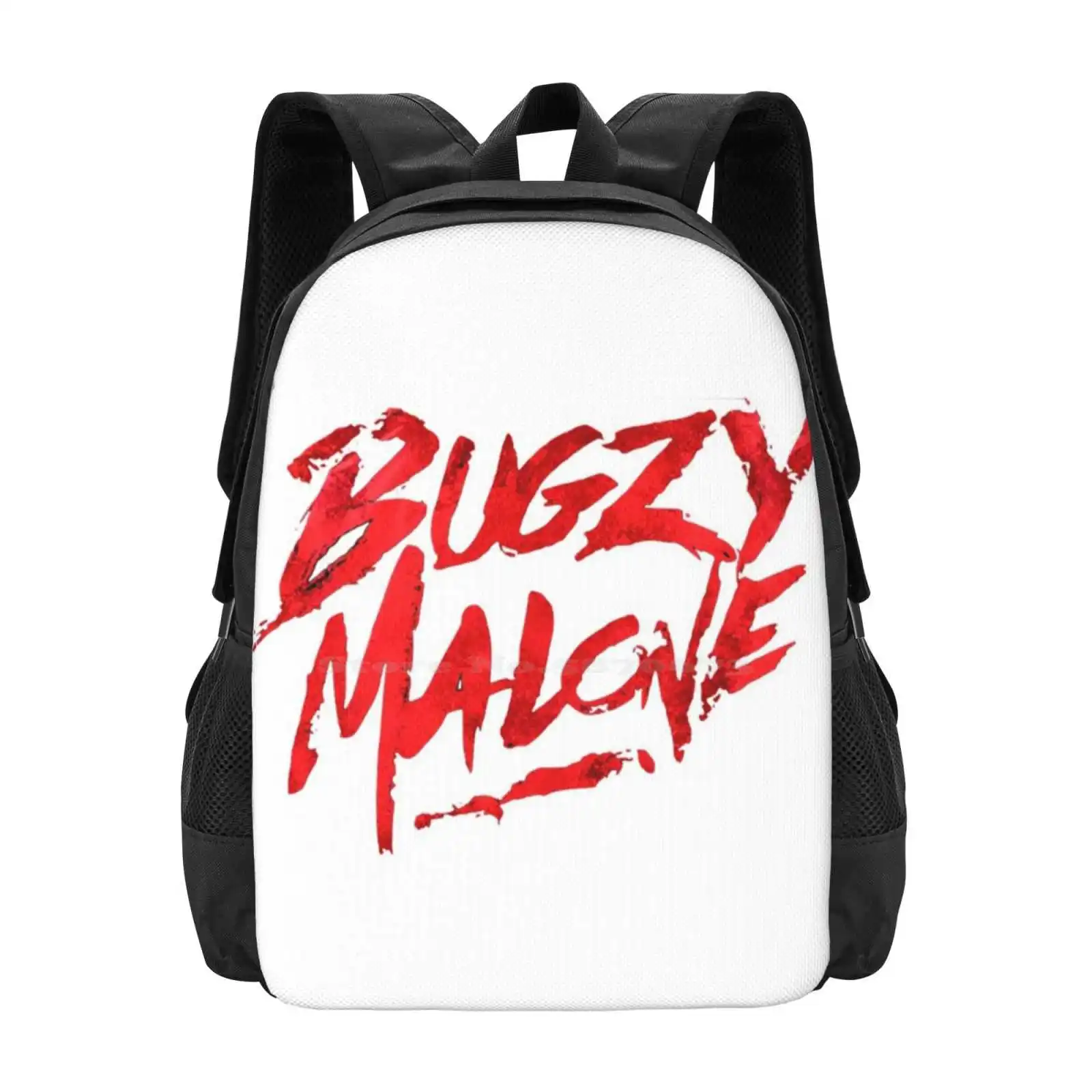 

Дорожные школьные сумки для ноутбука с узором Bugzy Malone, с длинным рукавом
