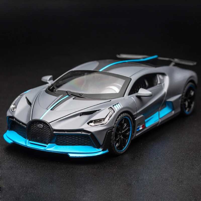 

Модель супер гоночного автомобиля Bugatti Divo 1:32, металлический литой спортивный автомобиль, игрушечные автомобили, коллекционные украшения дл...