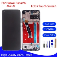 original lcd for huawei honor 9c display touch screen digitizer replament for honor 9c 9 c aka l29 play 3 10 touch with frame