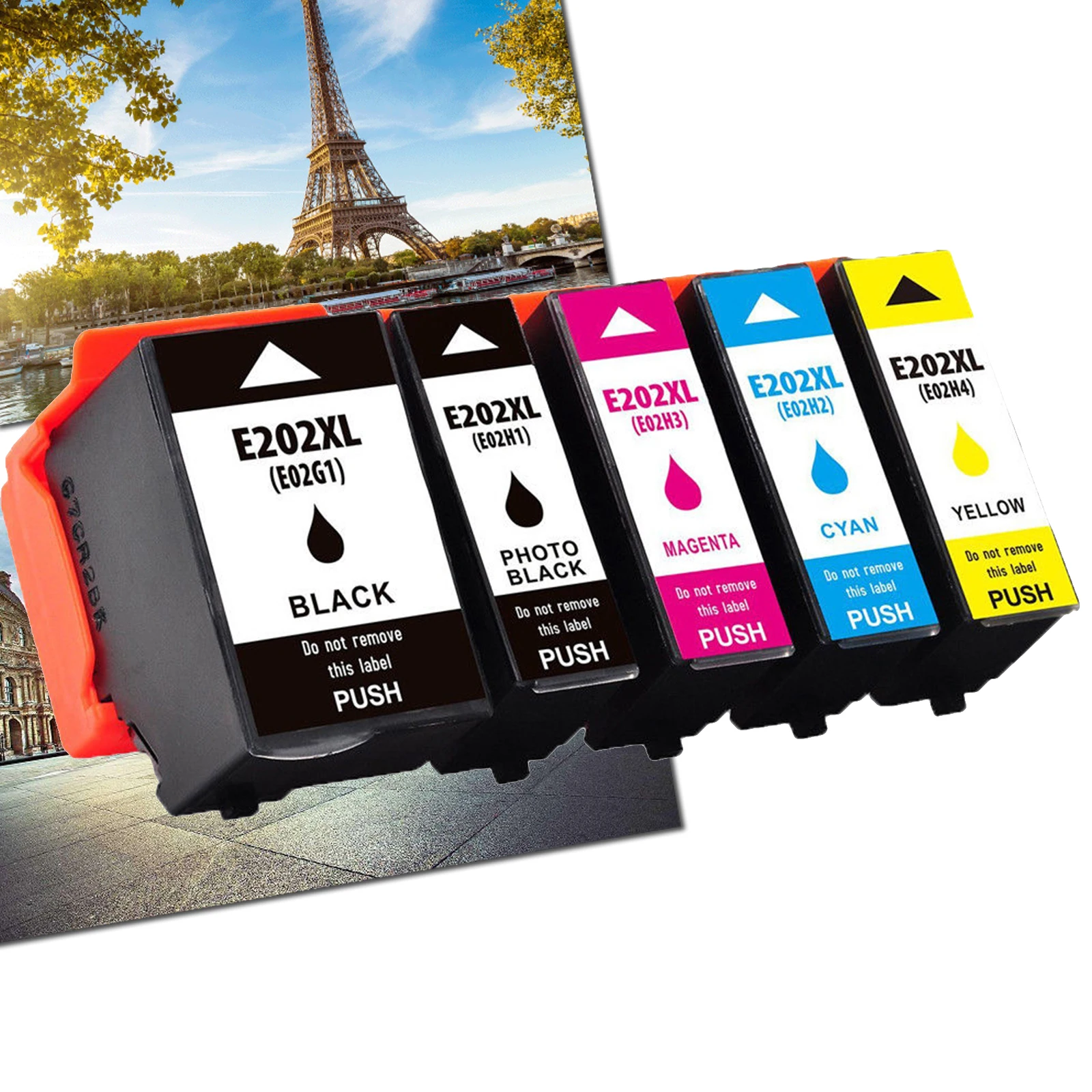 

T202XL 202XL 202 Ink Cartridge XP-5100 WF-2860 Printer Consumables