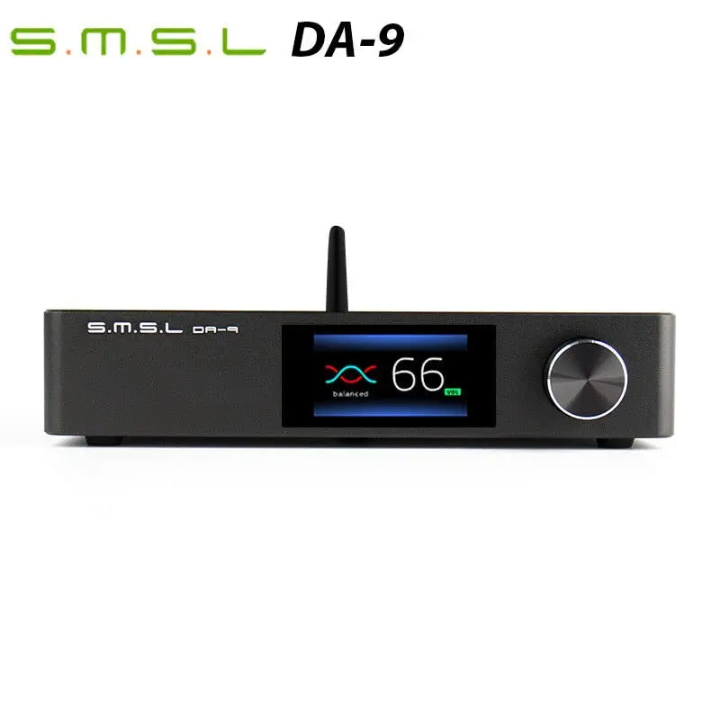 Цифровой усилитель SMSL DA-9 Bluetooth со сбалансированным дизайном мощный с высоким