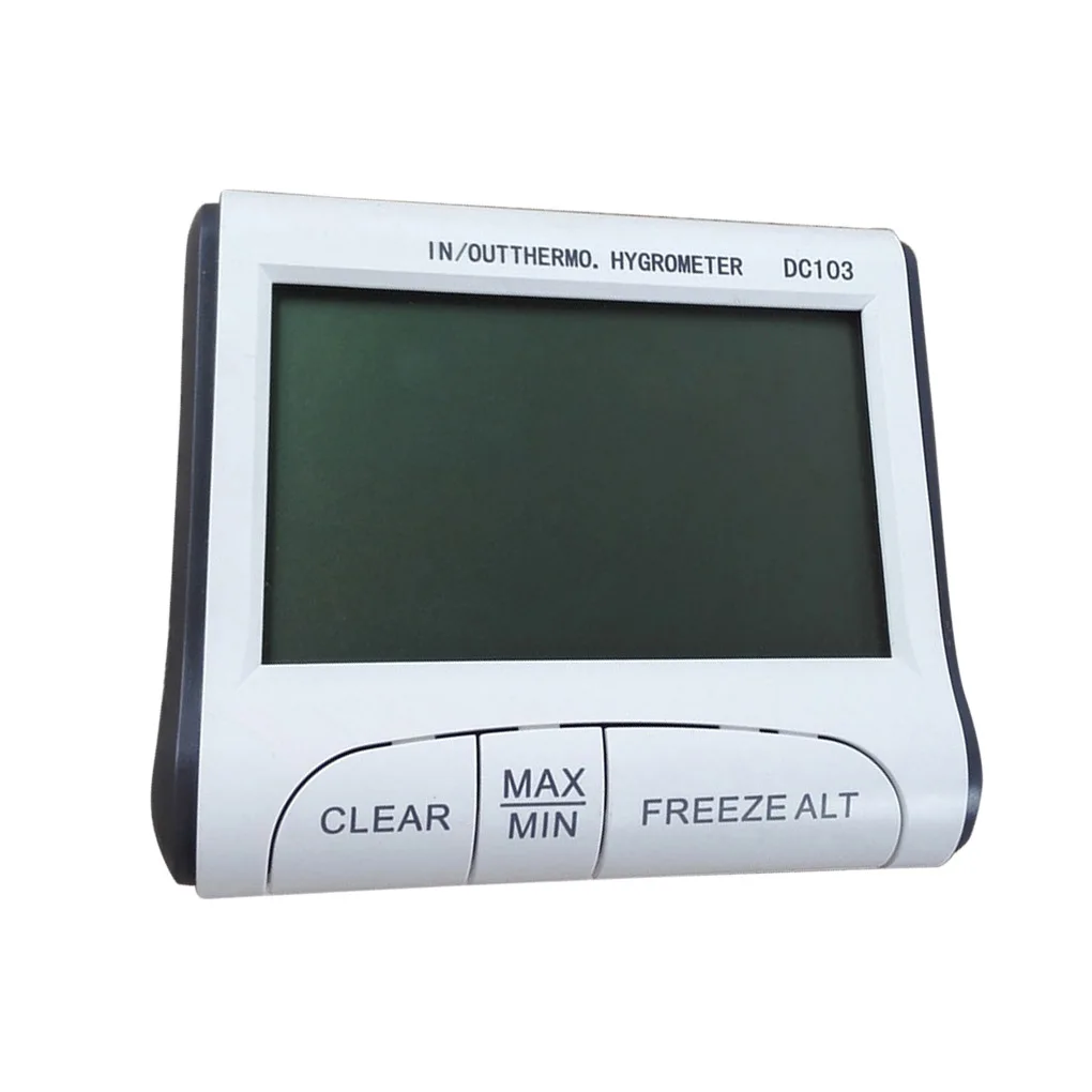 household indoor outdoor lcd electronic temperature humidity meter thermometer display hygrometer free global shipping