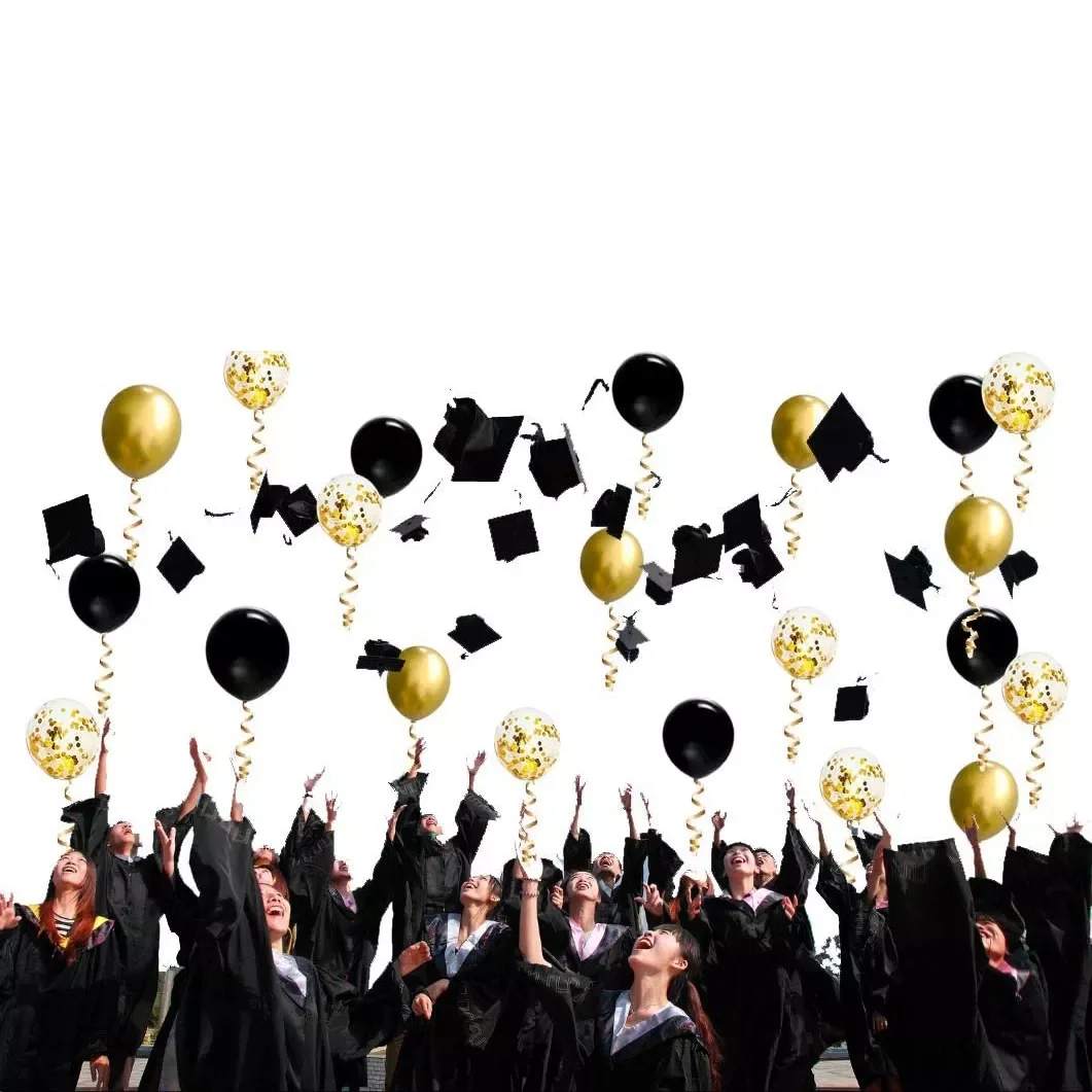 

Chrome Gold Black Latex Balloons Birthday Party Decorations Kids 16 18 21st 30 40 50 60 Graduation Man Woman Ramadan