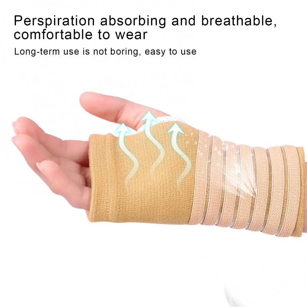 

2pcs Elastic Bandage Wrist Guard Support Arthritis Sprain Band Carpal Protector Hand Brace Accessories Sports Safety Wristband