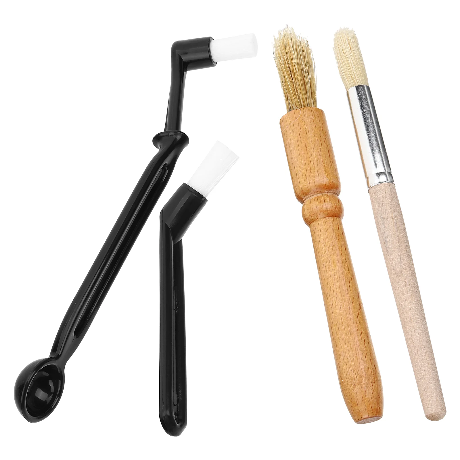 

Cleaning Brush Machine Espresso Coffee Maker Round Handle Brush Household Coffee Brush Espresso Machine