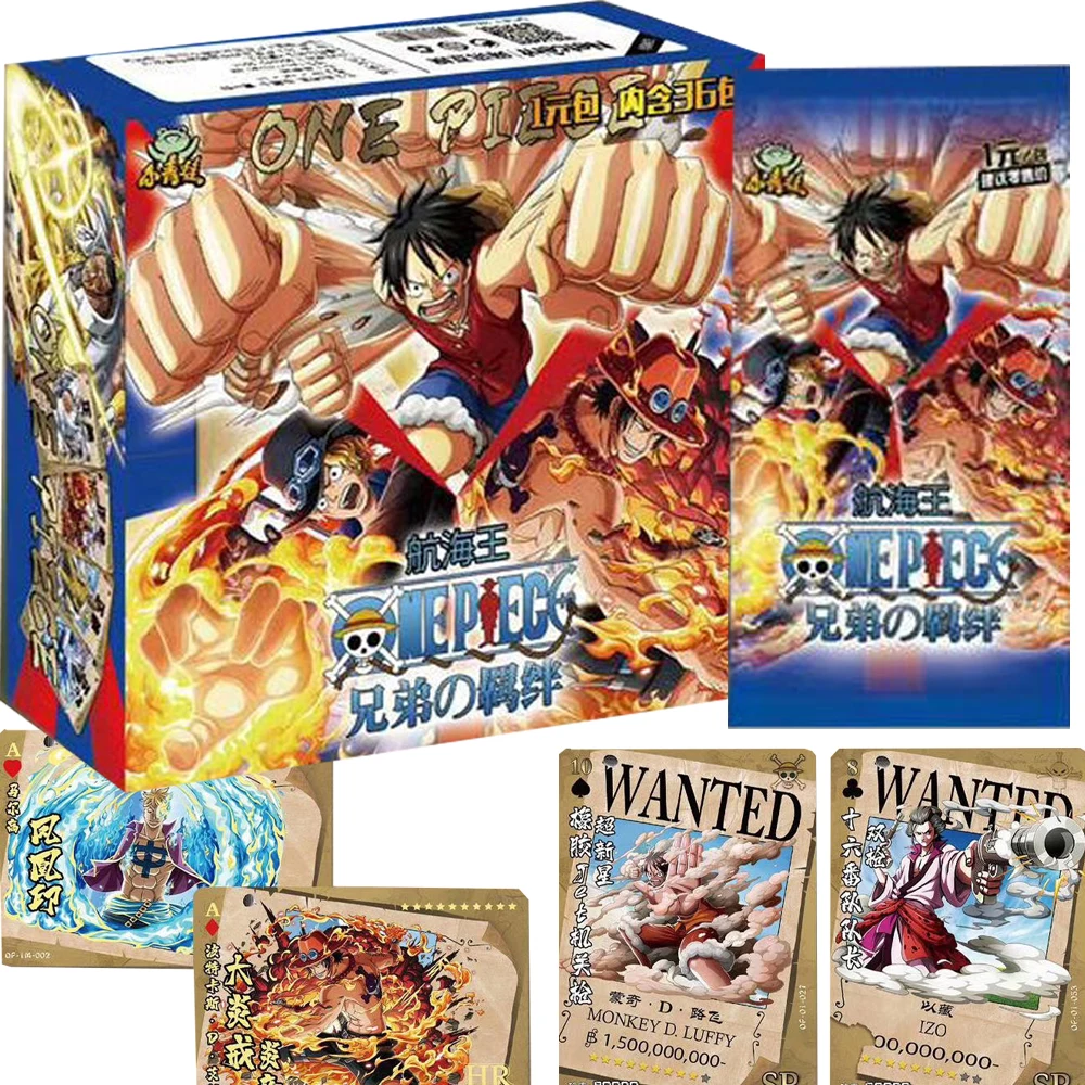 Коллекция карт One Piece The Bonds of Brothers Series аниме персонажи высокой четкости