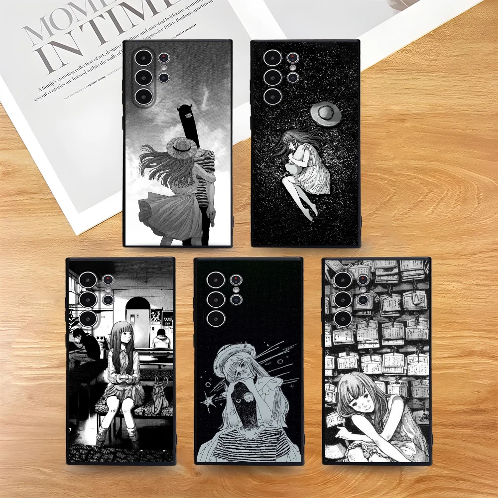 Чехол для телефона A-Aiko T-Tanaka с аниме Samsung Galaxy S25 S24 S22 S23 Ultra S21 S20 Plus 5G матовый