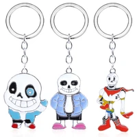 cartoon chractor enamel pendant keychain cute figure logo keychains high quality panda skull pendants men boy kids toys bag