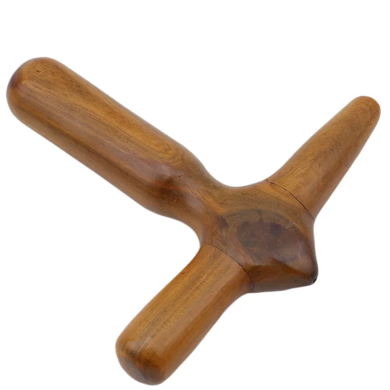 1 шт. ароматизированный деревянный рефлексотерапевтический акупунктурный шиацу