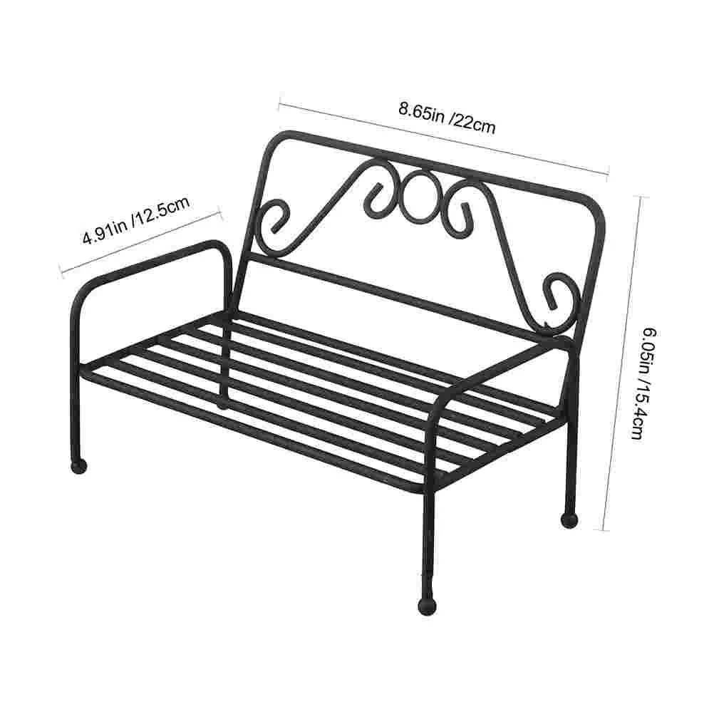 2 шт. железное кресло полка для растений подставка напольный цветок цветочный