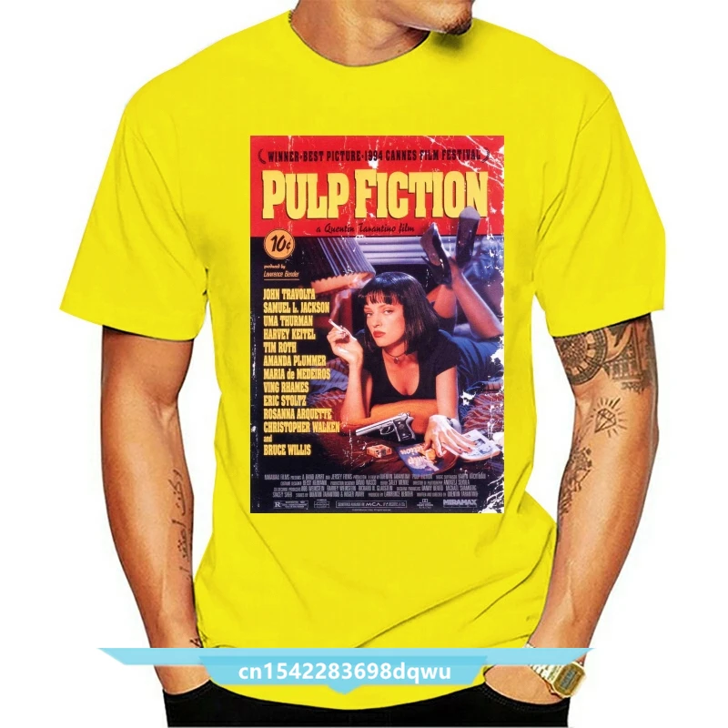 

PULP FICTION MOVIE Retro COOL VINTAGE POSTER UNISEX T Shirt