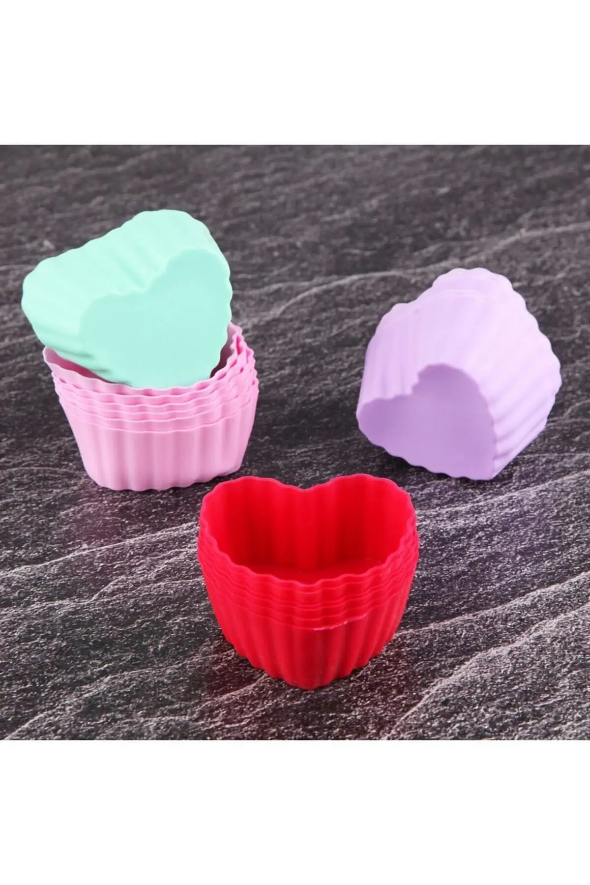 

Силиконовый мини-контейнер для кексов, 6 дюймов, цветной