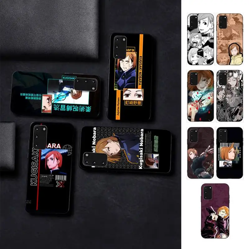 

Kugisaki Nobara Jujutsu Kaise Phone Case for Samsung S10 21 20 9 8 plus lite S20 UlTRA 7edge