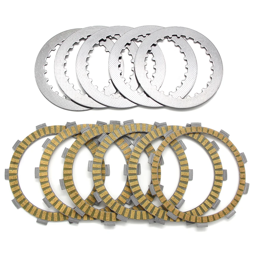 Фрикционные диски сцепления для мотоцикла Honda VT500 ED/EF VRX400T NC33 NV400 Shadow 400 NT400 Bros NC25