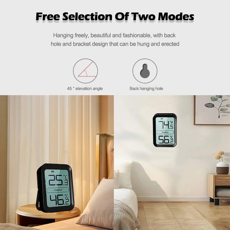 Цифровой термометр и гигрометр WENMEICE внутренний измеритель влажности датчик