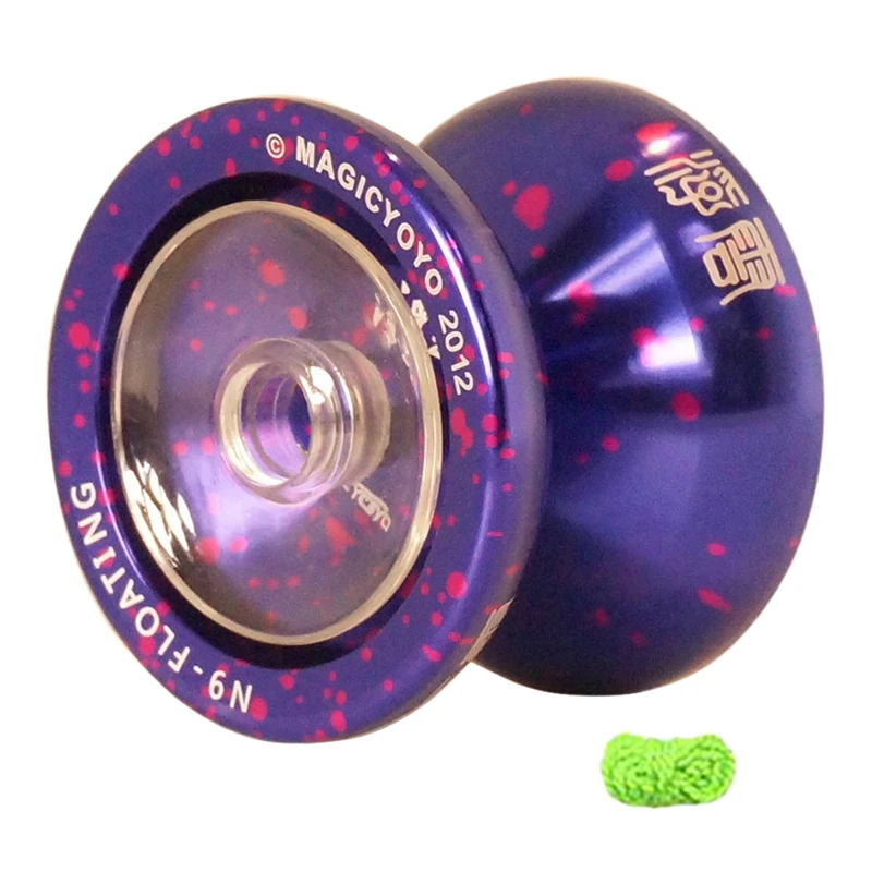 

MAGICYOYO N9-Floating Clouds YOYO Side Shaft Top Finger Play Yoyo Metal KK Bearing Professional YOYO With Yoyo Strings