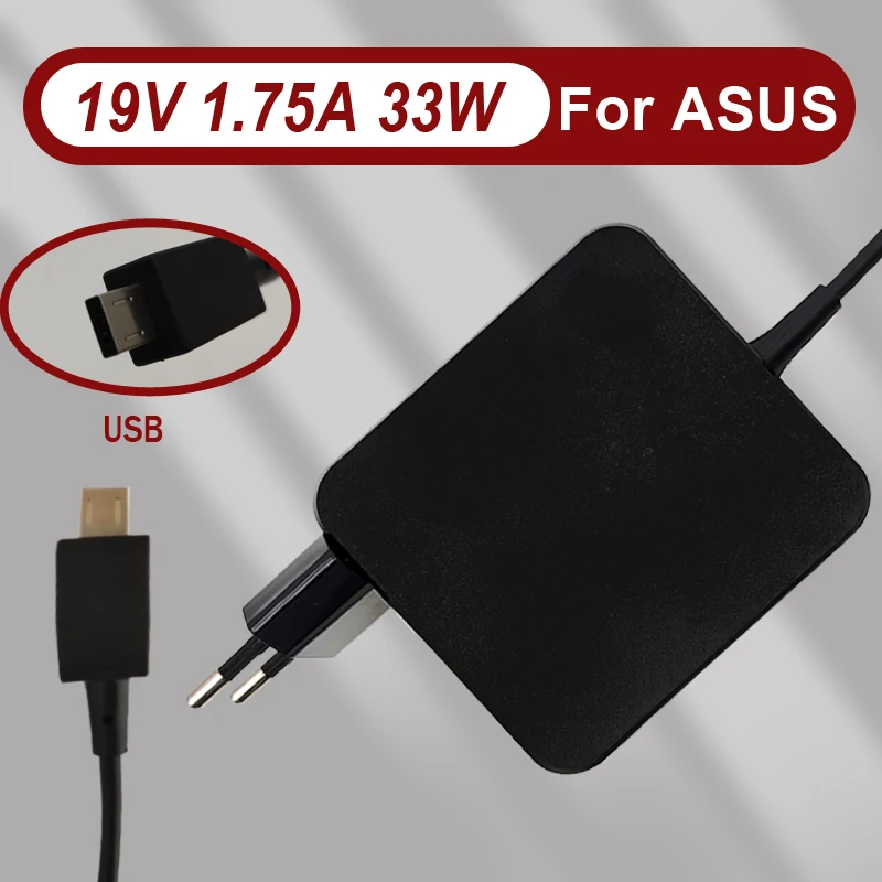 

New For Asus ADP-33BWA Ac Laptop Charger Adapter Charger Power Supply 19V 1.75A 33W Special Micro USB