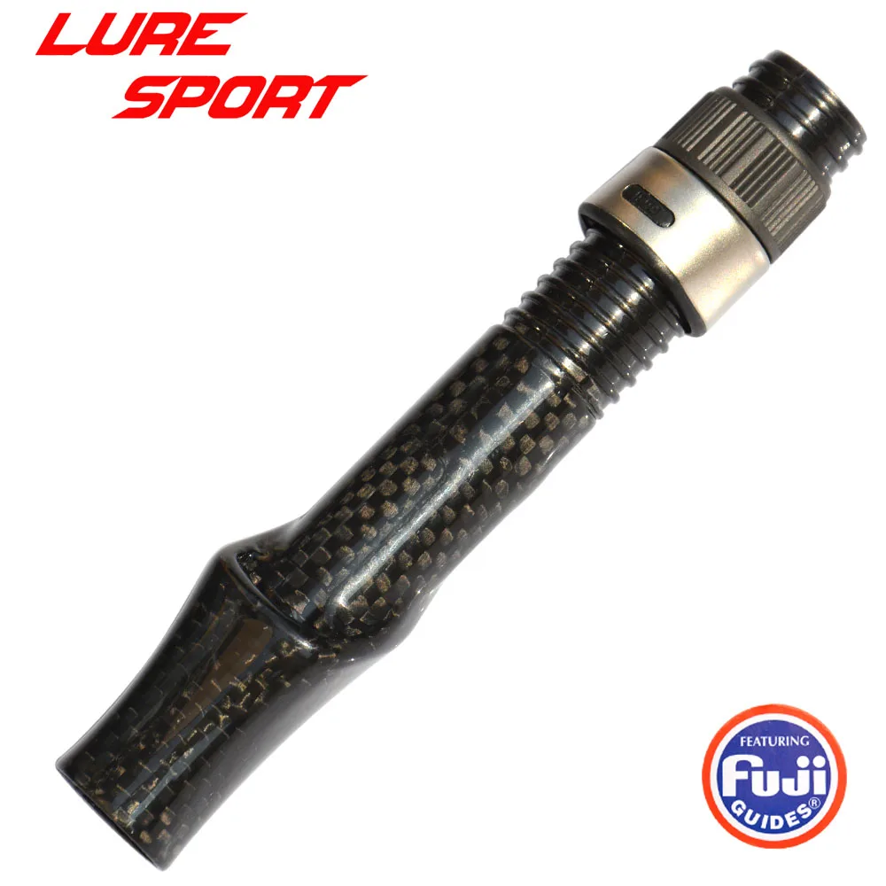 LureSport 3K тканый карбоновый корпус с гайкой FUJI DPS16 спиннинг сиденья литой