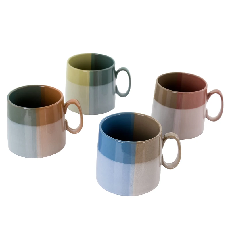 

Glasgow 4 Piece 19.5 Ounce Fine Ceramic Cup Set in Assorted Designs