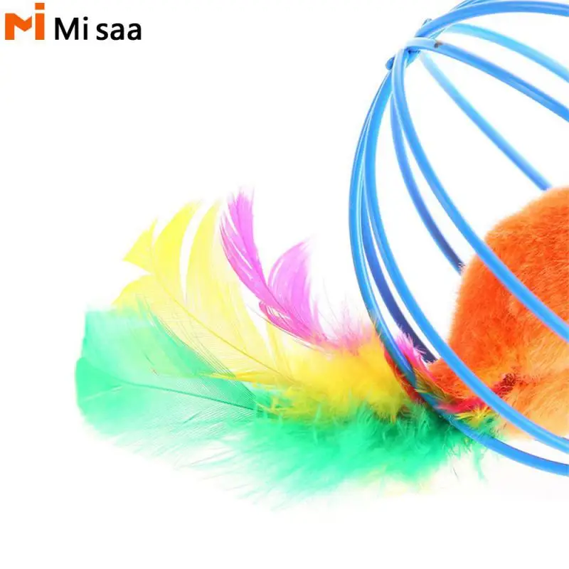 

Mouse Toy Cartoon Random Color Colorful Interactive Pet Accessories Pet Cat Toy Creative Pet Supplies Cat Catcher Teaser