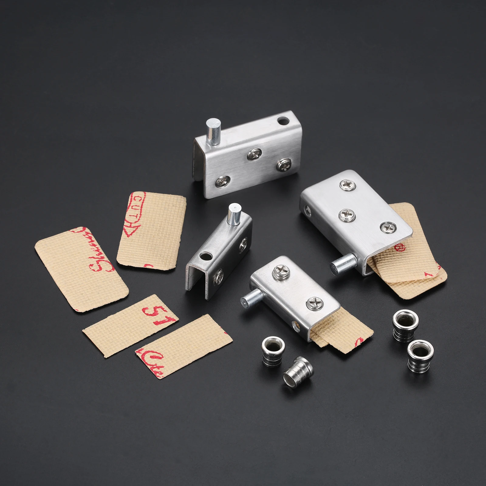 2 шт. петли из нержавеющей стали для шкафа 5-8 мм/8-10 мм | Зажимы стекла