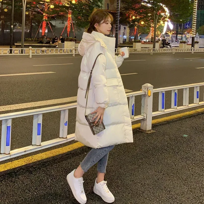 Пуховик женский из хлопка зимнее пальто новинка 2024 Женская хлопковая куртка