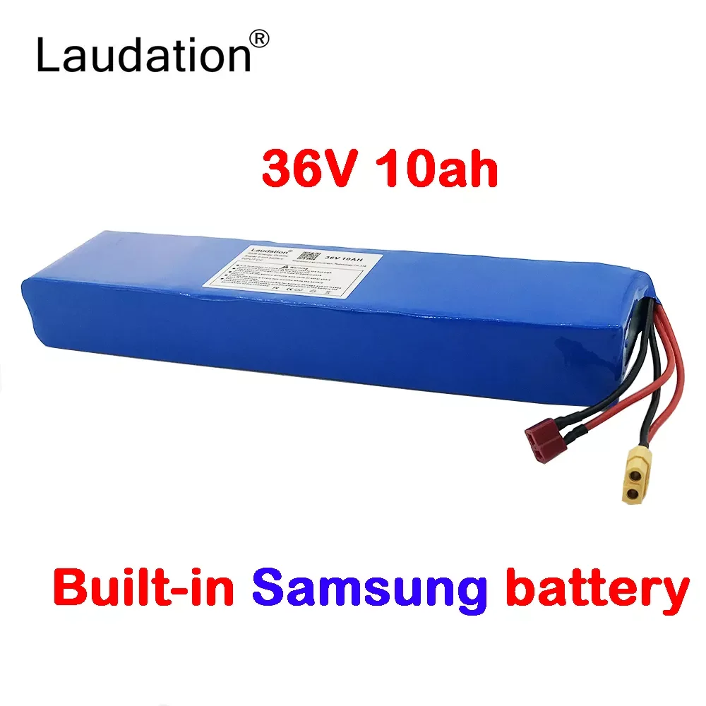 

Аккумулятор для электрического скутера, 36 В, 10S3P, 10 Ач, 18650, 500 Вт, 36 В, литиевая батарея для электрического велосипеда, перезаряжаемая литий-ио...