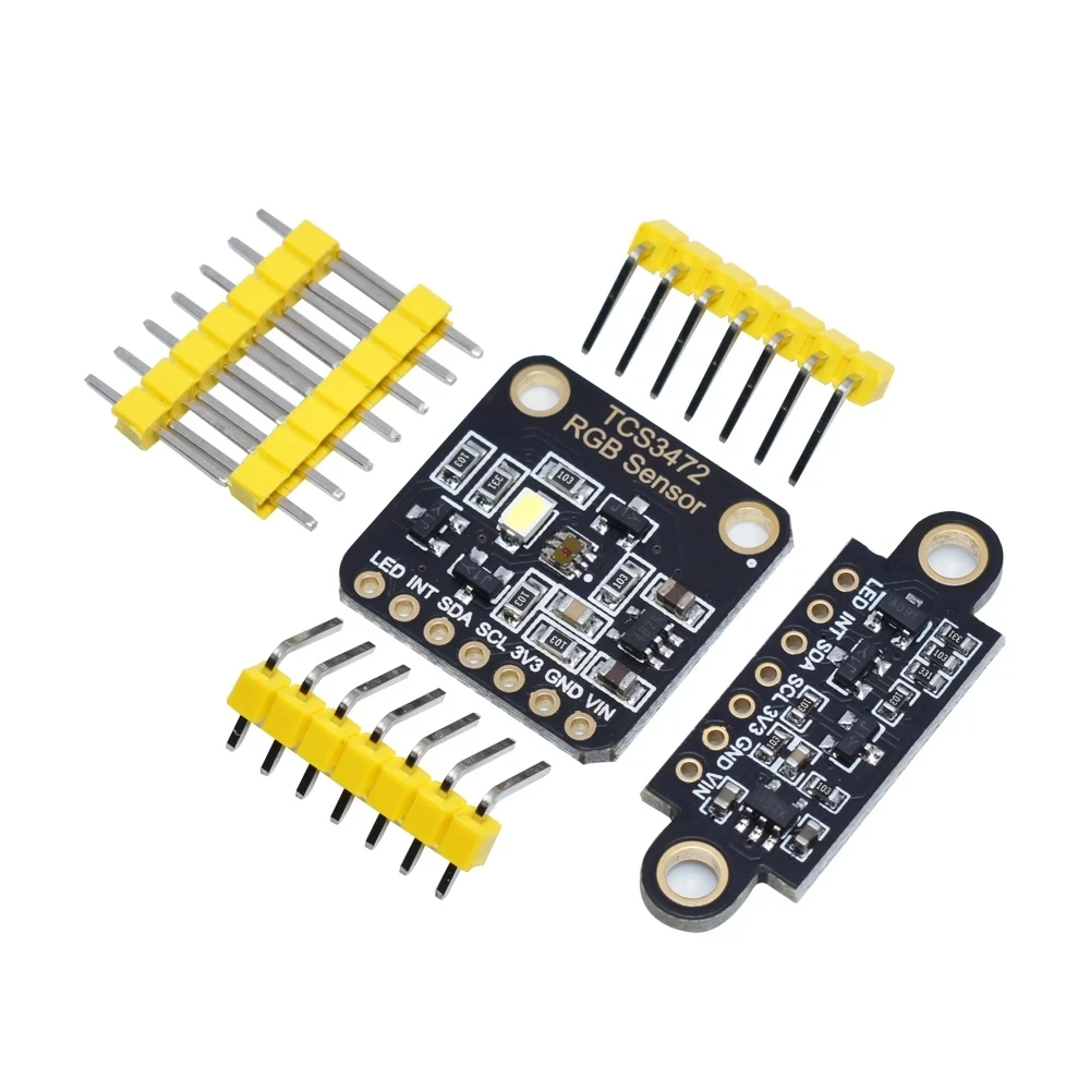 

Color sensor recognition module TCS34725, Arduino STM32 laboratory RGB IIC development board