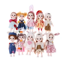 18 doll house 17 cm doll dress ob11 baby suit girl ornaments scene toy outfit daily casual accessories for girls diy toy