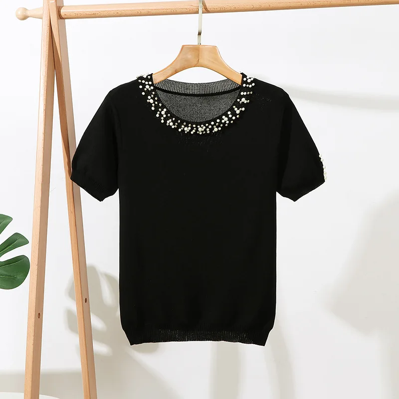

2021 Femme Summer T Shirt White For Women Clothes Tshirts Cotton Casual