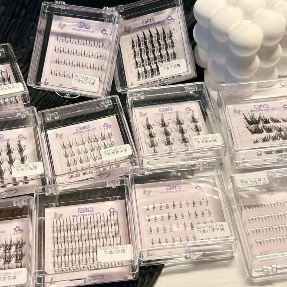 Драматический объем накладные ресницы искусственное волокно 3D одиночный