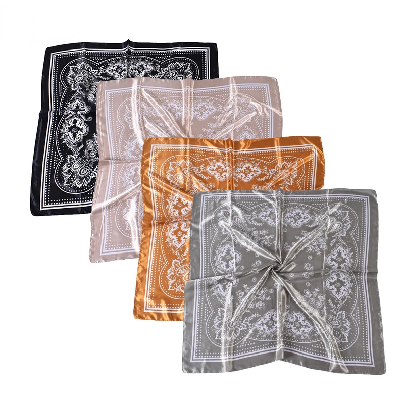 Шелковый шарф Heitou 90 см