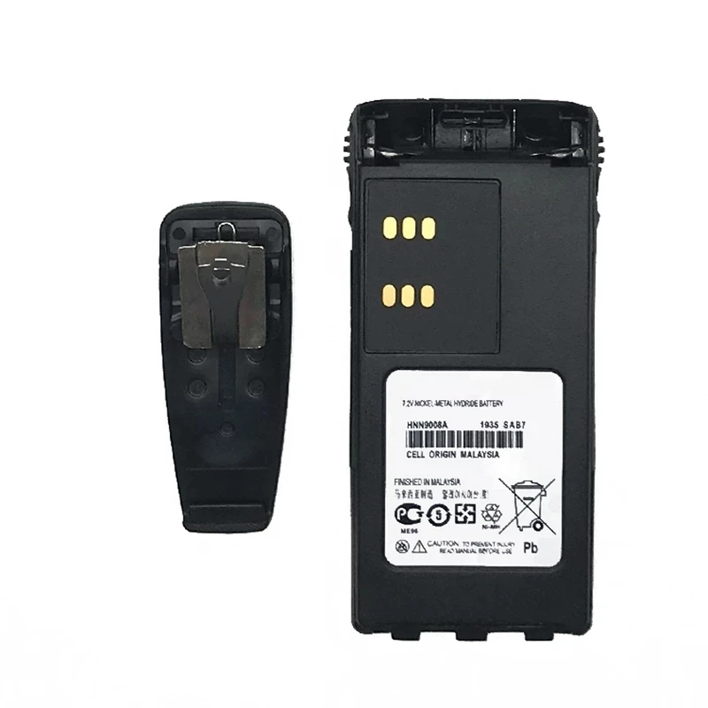 

Для MOTOROLA HT750 GP680 GP340 GP360 GP380 GP338 GP328 GP140 PRO5150 MTX950 радиоаккумулятор HNN9008A 7,2 в 1800 мАч Ni-MH батарея