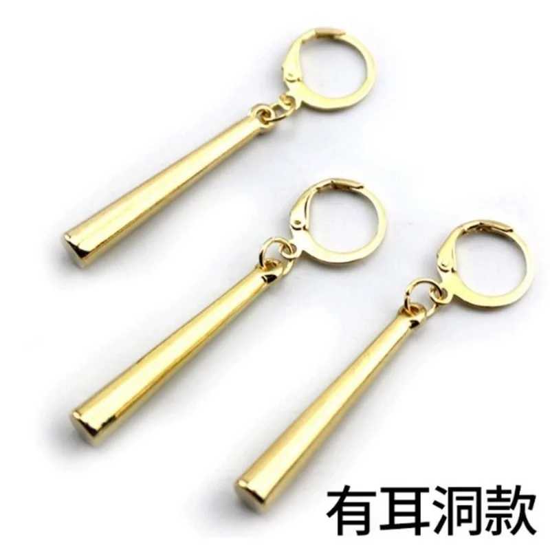 Аниме новые цельные серьги Solon в одном стиле серьги-клипсы унисекс не требующие